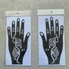Plantilla Temporal de Tatuaje Pintada a Mano Herramientas de Inyección de Tinta Henna Indio Jugo de Tatuaje Hueco Tatuaje Semi-permanente Herbal