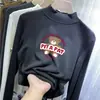 Camiseta Térmica para Niñas de Otoño e Invierno con Mangas Largas y Cuello Semi-Alto, Capa Base para Niños Mayores, Ropa Interior Auto-Calentable Moderna