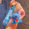 Llavero de Muñeca de Dibujos Animados Creativo Stitch Novena Generación Máquina de Juguetes Llavero Lindo para Bolso Coche Regalo Venta al por Mayor
