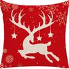 Nueva Funda de Almohada con Estampado Navideño Papá Noel Decoración para Sala de Estar en Amazon Funda de Almohada Navideña para el Hogar
