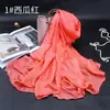 Nuevo Lino Holandés Largo Protector Solar Toalla de Playa Chal Algodón Lino Color Sólido Bufanda Luz Perla Bufanda de Regalo para Mujer