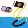Suporte de Celular para Pendurar no Pescoço, Suporte Preguiçoso Dobrável com Braço Longo para Cama, Transmissão de Vídeo ao Vivo