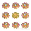 Broca Redonda de Flor de 14 mm, Máquina Perforadora con Recorte de ABS para Plástico, Broca de Girasol, Taladro de Arco, Corazón de Flor, Accesorios para Joyería