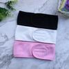 Diadema de Velcro del Fabricante para Lavar la Cara, Diadema Simple de Ala Ancha, Estilo Europeo y Americano, Adecuada para Deportes, Postparto, Yoga, Maquillaje, Pañuelo para la Cabeza de Mujer