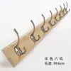 Colgador de 4 filas estilo europeo de aleación de zinc para uso doméstico en la sala de estar, cocina, baño, montado en la pared para guardar ropa, accesorios y sombreros