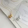 Lindo Collar de Caballo S999 Plata Pura para Mujer, Cadena para Clavícula de Caballo Mecedora de Dibujos Animados, Regalo Zodiacal de Plata Pura de Nicho