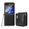 Aplicable a la funda para teléfono móvil Samsung galxyFlip5 todo incluido resistente a caídas retro siflip4 galvanizado plegable con película integrada