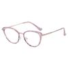 Nuevos Lentes Ojo de Gato Modernos y Cool para Mujer con Miopía Pueden Equiparse con Armazones de Lentes Ultraligeros Lisos de Marco Grande
