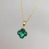 Acero de Titanio Chapado en Oro Resistente al Desgaste Placa Redonda Cara Sonriente Collar de Doble Capa Cadena para Clavícula Cadena Gruesa Hip-Hop para Mujer Accesorios Joyería Personalizada para el Cuello