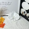 Flor Artificial Grande Phalaenopsis Película de Impresión 3D Cabeza de Flor Furoshiki Recuerdo Caja de Regalo DIY Decoración Flor para Zapato Tocado