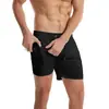 Amazon Pantalones Cortos Deportivos para Correr para Hombre 2025 Fitness Secado Rápido Color Sólido Pantalones Cortos de Playa Estilo Outdoor Corto para Hombre