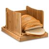 Rebanadora de Pan de Madera Acero Inoxidable Sandwich Tostada Rejilla para Rebanar Ajustable Comercial Manual Rebanadora de Pan
