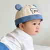 Chapéu de bebê para primavera e outono, boné estilo duckbill, chapéu de sol para recém-nascidos para meninos e meninas, touca de bebê respirável