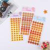 Tienda de 2 Yuan Producto Pegatinas de Recompensa Premium Suministro Taobao Zemu Lámina de Oro 3 Hojas Pegatinas de Recompensa para Niños Al por Mayor