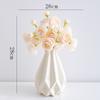 Shumen Lulian flor artificial flor de seda flor falsa buquê de flores secas pacote sala de estar entrada desktop arranjo de flores ornamentos sentimento de alto nível