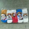 Meias de comércio exterior novas meias fofas de desenho animado meias femininas casuais coreanas meias de giz de cera pequenas novas meias rasas vendas diretas