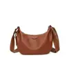Bolso Bandolera de Cuero Genuino Transfronterizo para Mujer Modelo Nuevo 2026 Bolso Tipo Dumpling de Gran Capacidad Bolso de Hombro de Moda de Gama Alta Tendencia