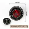 26 Modelos Nuevos de Botones Metálicos Exquisitos y Compactos con Diamantes, Botones Decorativos Redondos Pequeños de 10 mm Cosidos a Mano, Stock Listo Transfronterizo