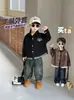 Jaquetas Infantis para Primavera e Outono 2026 Nova Moda Bebê Outono Tops Casuais Camisas Estilosas para Meninos Roupas da Moda