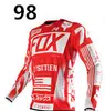 Ropa Nueva para Ciclismo Verano Hombres Ropa para Reducir la Velocidad Ropa para Ciclismo de Motocicleta Todoterreno Absorbente de Sudor y Transpirable de Manga Larga Ropa para Ciclismo Fox