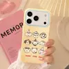 Capa de Celular Estampa de Cachorrinho Fofo Adequada para Apple 17/16Pro Nicho Anti-Queda Iphone15/14P Design Simples