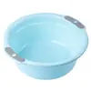 Bacia Plástica Espessada Bacia Durável para Lavatório Doméstico Tamanhos Pequeno e Grande Bacia para Lavanderia de Dormitório Estudantil Bacia para Lavar Pés Bacia para Lavar Vegetais