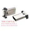 Tipo de Fábrica Fonte Conector Fêmea Tipo-C 6P16P24P Montagem Superficial Horizontal Vertical SMT Interface USB de Carregamento Rápido Atacado