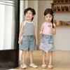 Chaleco de Algodón con Hilo Xiao Bai para Niños y Niñas Ropa Interior Ropa Exterior Chaleco Básico Rayado Ropa Exterior Chaleco Individual Sacudir Sonic Explosion