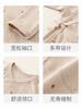 Roupas de bebê, primavera e verão, mangas compridas, chapéus triangulares, roupas de escalada para meninos e meninas