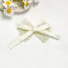 Fita de malha poá emendada coração de diamante laço de diamante DIY acessórios de cabelo infantis decoração roupas infantis sapatos chapéus bonecas acessórios