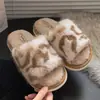 Pantuflas de algodón de suela gruesa para mujer para uso en casa, colección otoño/invierno 2026, de felpa, casuales, a la moda, elegantes y cómodas, estilo coreano para dormitorio