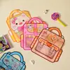 Sacolas de Presente de Desenho Animado para a Temporada de Volta às Aulas, Sacolas de Embalagem para Lanches, Doces e Biscoitos, Presentes de Aniversário, Lembrancinhas, Bolsas Escolares, Sacos Autoadesivos