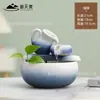 Xintianquan Bule de Cor Gradiente Fonte de Água Circulação de Água Silenciosa Ornamento de Mesa Casa Escritório Umidificador Decoração