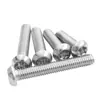 Tornillos Antirrobo de Acero Inoxidable 304 con Columna de Forma Especial Antirremoción M2M3M4M5M6M8M10M12