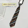 Tokio a la edad de jk lindo japonés corbata original estilo estudiante universitario raíz de pluma cuerno plano marrón pequeña colección