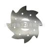 Cuchilla para cortacésped de batería de litio Cortacésped eléctrico de mano Cuchilla Cabezal para cortacésped Cuerda para hierba Cuchilla para cortacésped con cepillo
