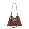 2026 Bolso Nuevo para Axila Otoño e Invierno Gama Alta Mate Retro Versátil Bolso Kelly Bolso de Mano Gran Capacidad Bolso para Viajes Diarios