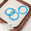 Ins Cadena para Teléfono Móvil con Colgante Colorido Llavero Diseño Cultural y Creativo Hebilla de Anillo de Hojas Sueltas Hebilla de Anillo para Tarjeta de Oficina Desmontable