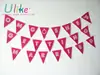 Festival Caliente Caliente Fiesta CUMPLEAÑOS Letras Decorativas Bandera de Cadena con Cola de Pez Bronceada FELIZ CUMPLEAÑOS