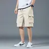 Llegada Nueva 2021 Pantalones Cortos para Hombre Verano Marca de Moda Sueltos de Cinco Puntos Ropa Exterior Pantalones Capri Overoles Casuales Pantalones Deportivos para Hombre