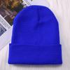 Gorro de punto al por mayor color liso calle japonesa hip-hop venta directa de fábrica para niños hombres cálido comercio transfronterizo comercio exterior gorro de lana