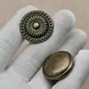 Manija de Puerta de Gabinete Estilo Retro de Aleación de Zinc Manija de Cajón de Agujero Único Caja de Regalo Manija Pequeña Estilo Antiguo Accesorios para Muebles