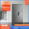 Luxo Leve Elegante Cinza Branco Liga de Zinco Classe A Porta Antifurto Porta de Entrada Silenciosa Anti-arrombamento Porta de Entrada