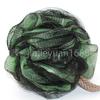Fornecimento direto da fábrica 50g grande bola de banho preta renda de malha dupla bola de banho 200 malha Super Soft flor de banho
