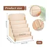 Estante de Almacenamiento para Tarjetas de Felicitación y Postal de Madera Transfronterizo Vitrina de Escritorio Estante de Almacenamiento Simple de Madera para Uso Doméstico Manualidad Artística