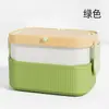 Lonchera Rectangular de Doble Capa de Gran Capacidad para Exteriores, Lonchera para Trabajadores de Oficina que se Puede Usar en el Microondas, Caja para Conservar Fresco, Lonchera