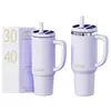 Copo de carro transfronteiriço de 40 oz, aço inoxidável 304, grande capacidade, alto valor estético, copo de gelo de carro portátil, copo térmico, personalizável