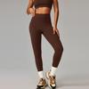 Calças de Yoga Respiráveis tipo Nuvem de Cintura Alta com Bolsos, Calças Esportivas Justas para Corrida, Calças de Fitness de Secagem Rápida 6425