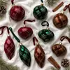Nuevo adorno de bola con forma de Navidad flockeado mate de Amazon Decoración DIY para escena navideña Bola colgante para árbol de Navidad