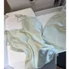 Pijama de Seda de Hielo para Mujer con Copas, Ropa de Casa Estilo Puro Deseo, Nuevo Estilo de Verano, Conjunto de Camisola y Shorts, Seda Imitación, Estilo Delgado, Se Puede Usar Afuera